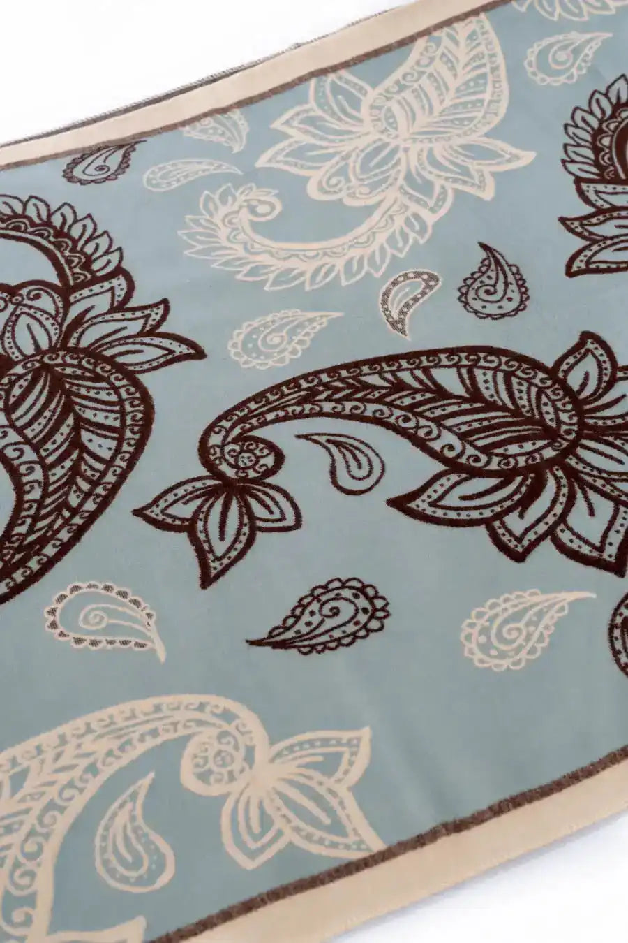 Paisley Border Lightweight Scarf