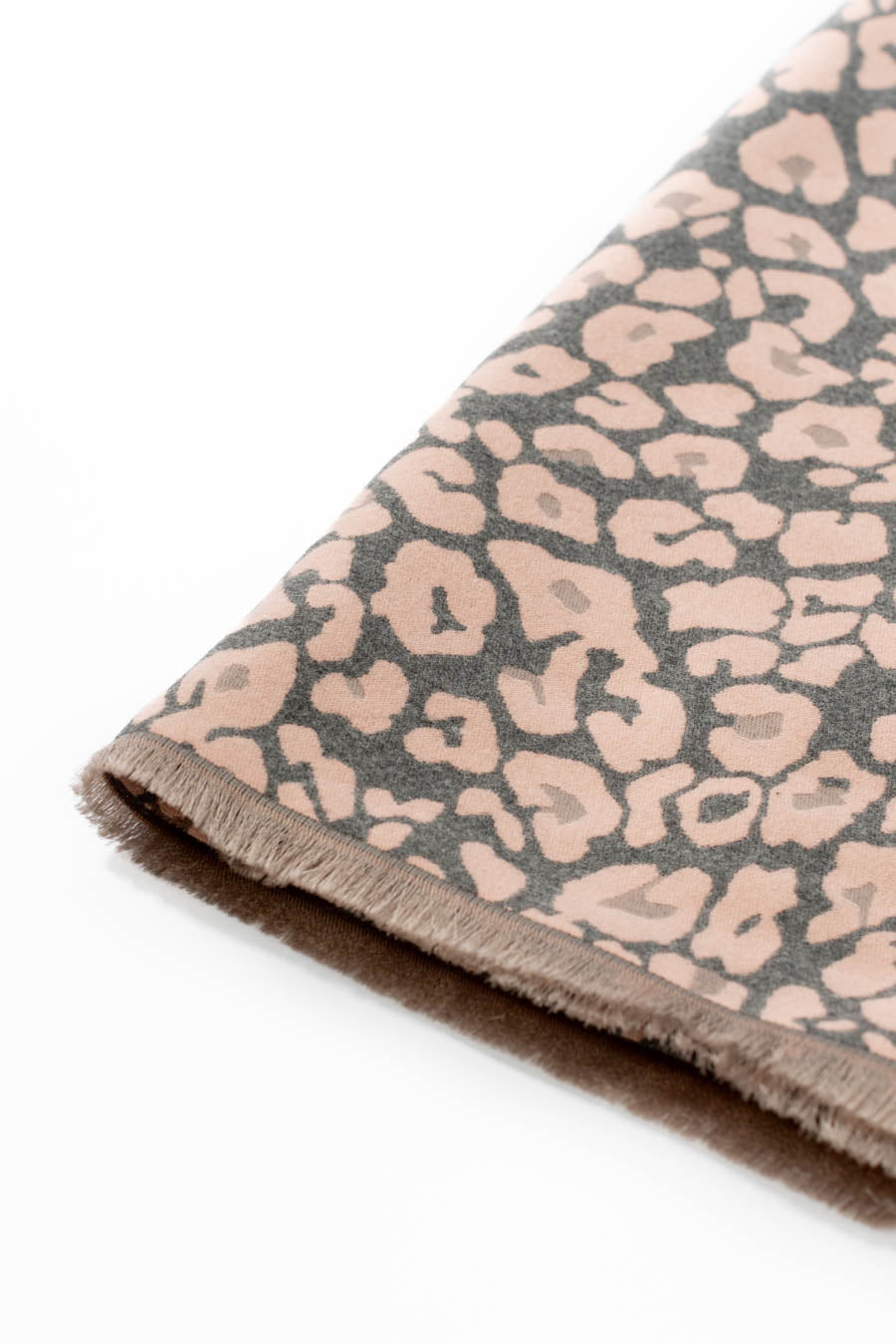 Reversible Leopard Pattern Scarf