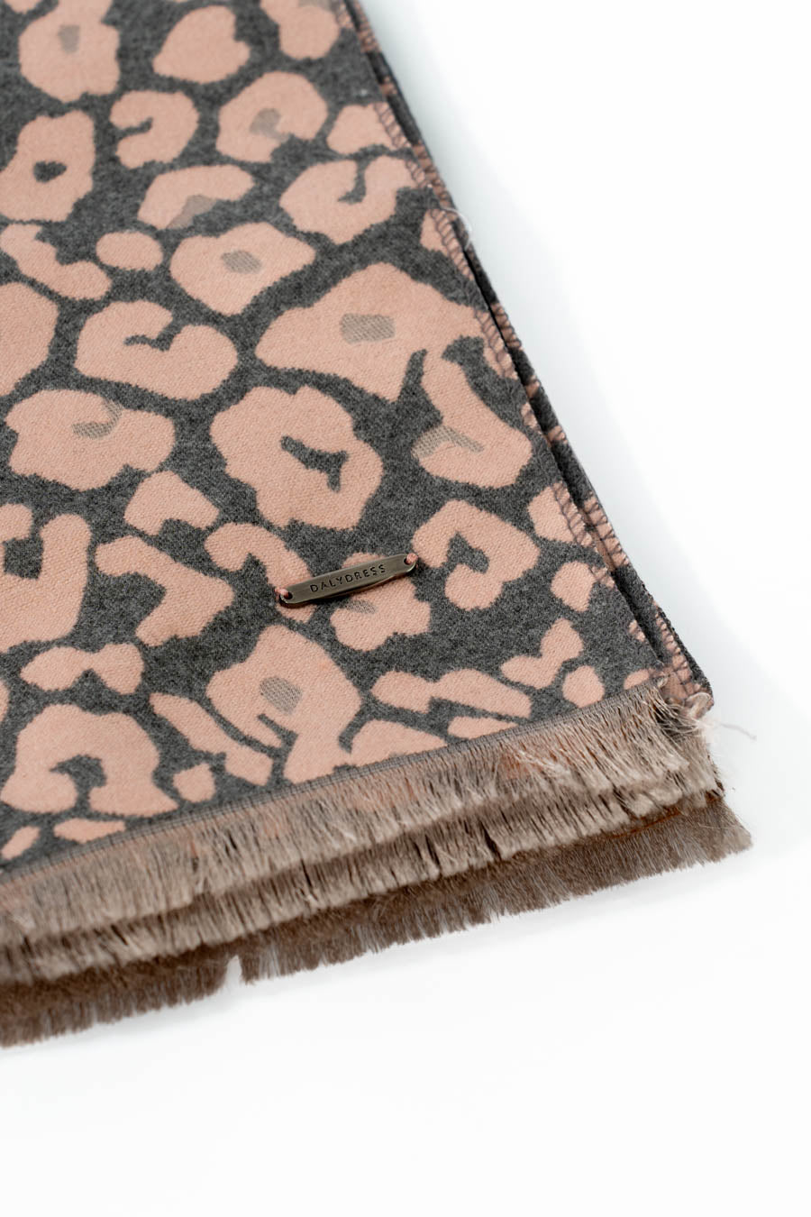 Reversible Leopard Pattern Scarf