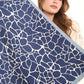 Abstract Print Square Scarf Design