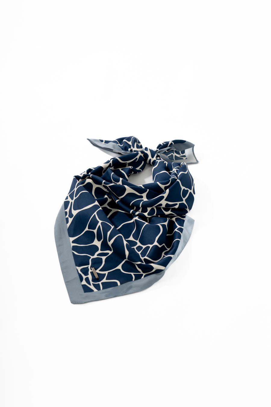 Abstract Print Square Scarf Design