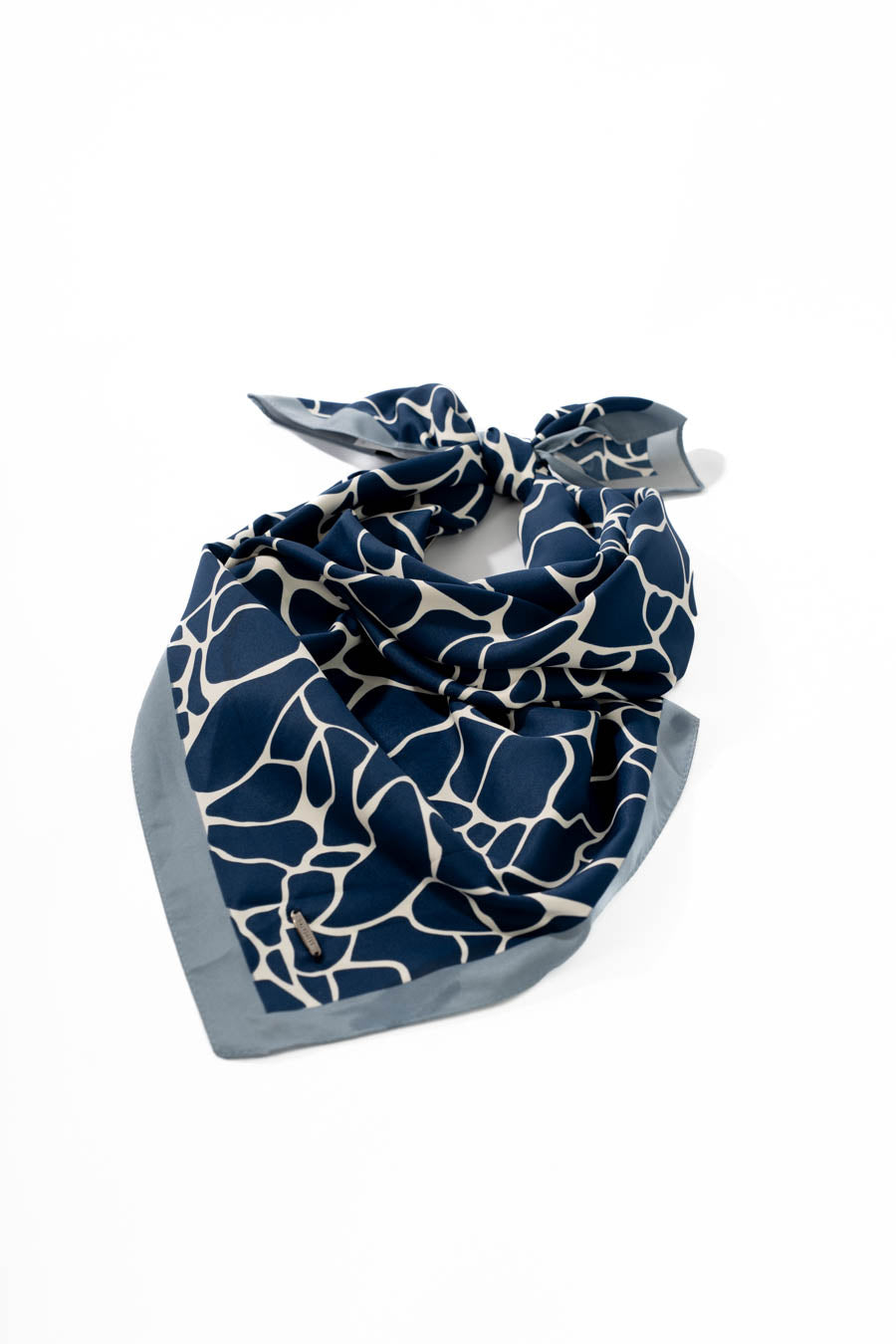 Abstract Print Square Scarf Design