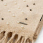 Embellished Pearls Nude Soft Scarf
