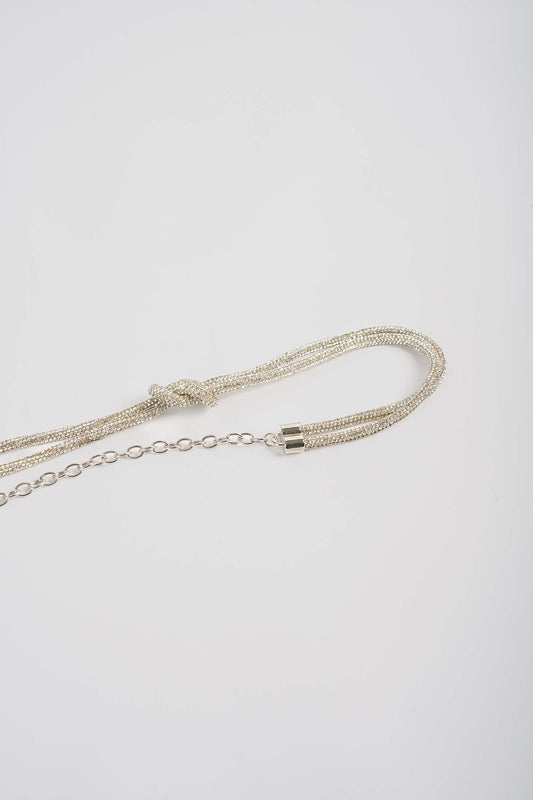Silver Chain Waist Belt