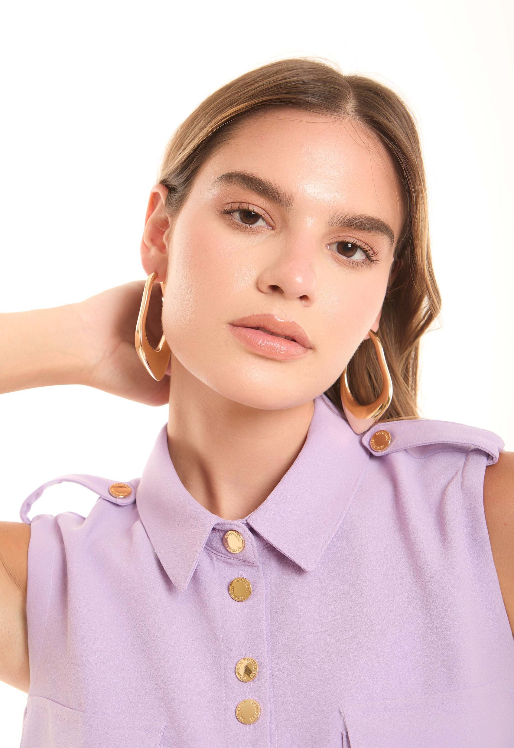 Geometric Hoop Earrings