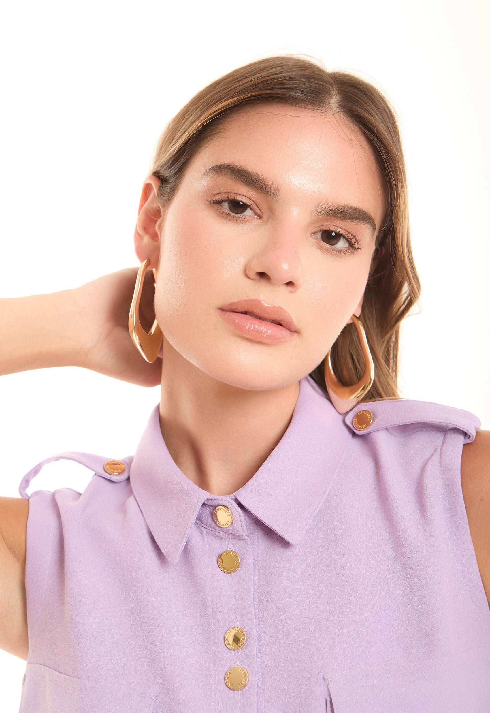 Geometric Hoop Earrings