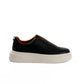 Noir Edge Lace-Up Sneakers