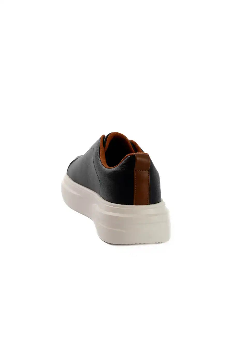 Noir Edge Lace-Up Sneakers