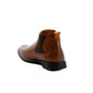 PU & Textile Half Boot with Elastic Side Panels