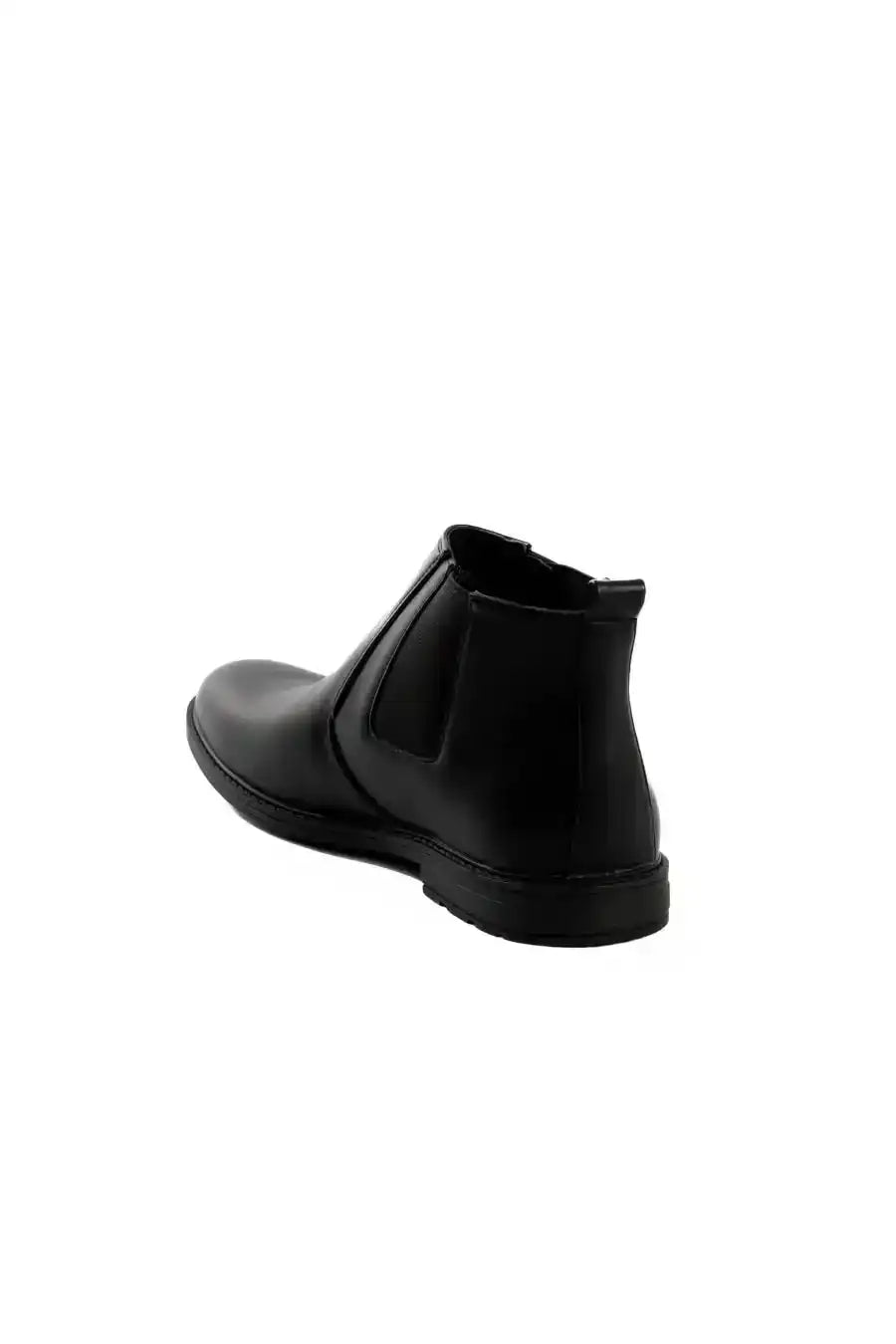نصف حذاء PU & Textile مع ألواح جانبية مطاطية