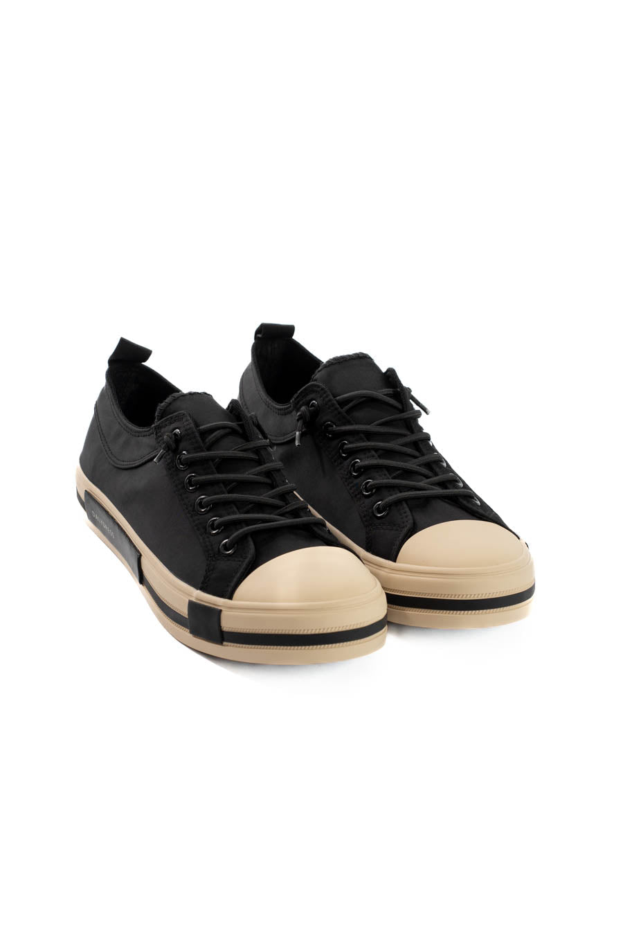 Casual Cloth Sneakers with Contrast Toe Cap