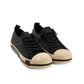 Casual Cloth Sneakers with Contrast Toe Cap