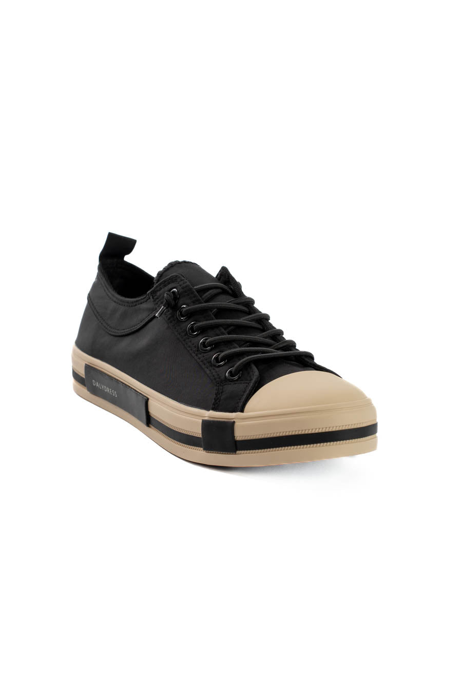 Casual Cloth Sneakers with Contrast Toe Cap
