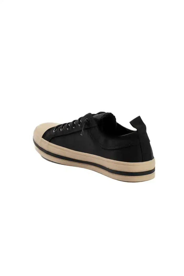 Casual Cloth Sneakers with Contrast Toe Cap