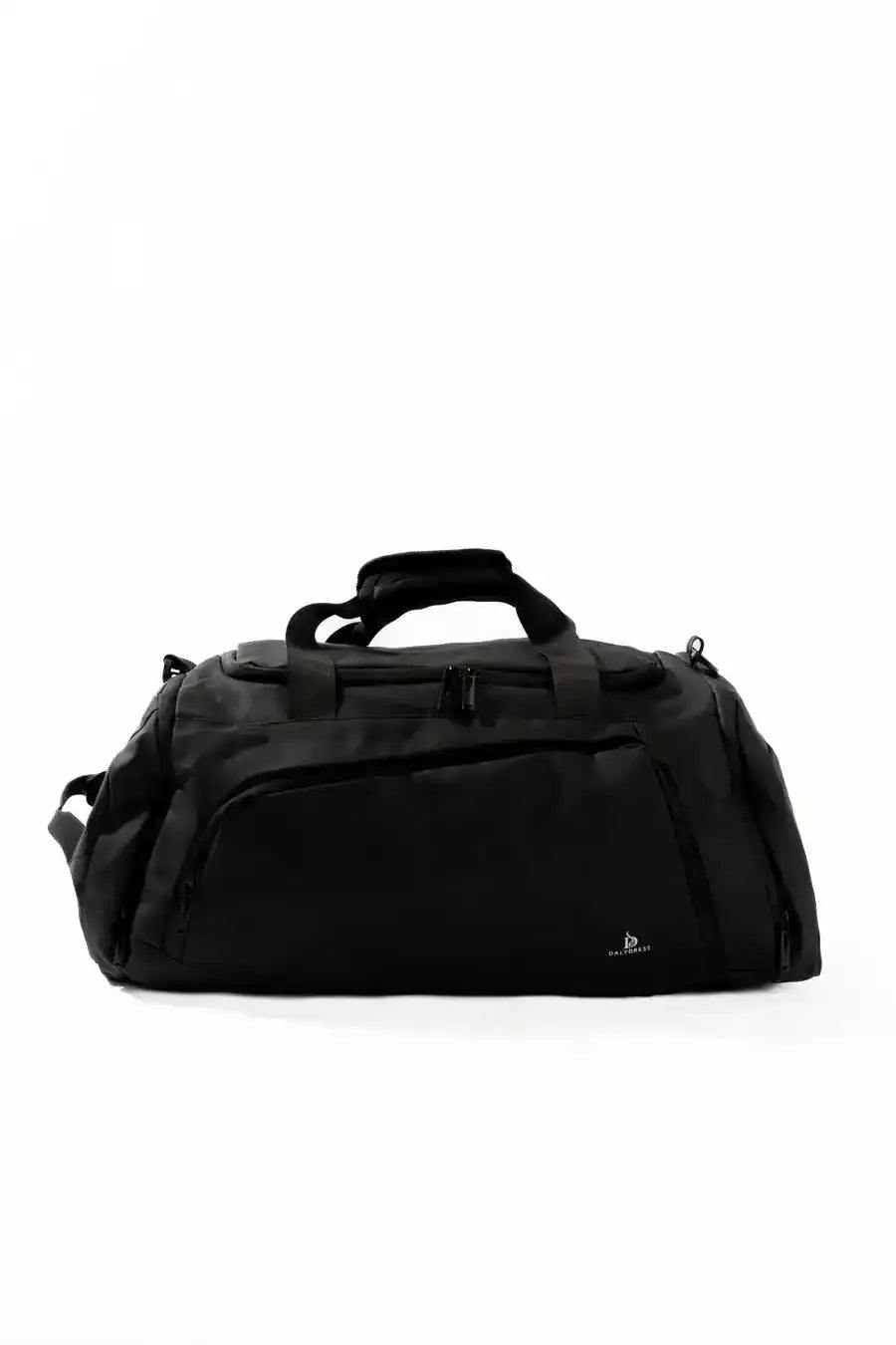 Multiple-Pockets Solid Duffel Bag