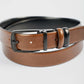 Premium Dual-Tone Reversible Leather Belt