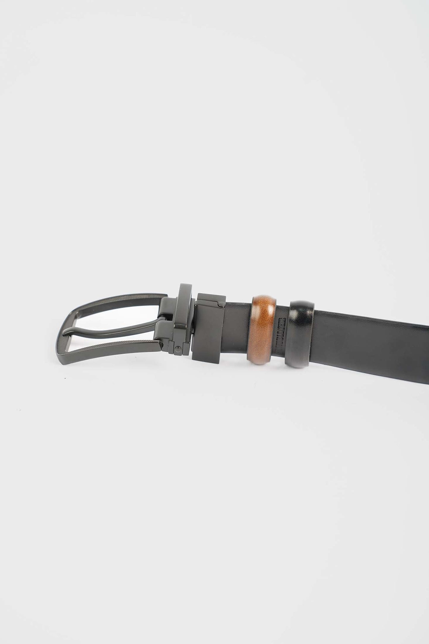 Premium Dual-Tone Reversible Leather Belt