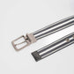 Premium Striped Reversible Casual Belt
