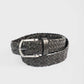 Woven Multi-Material Casual Belt