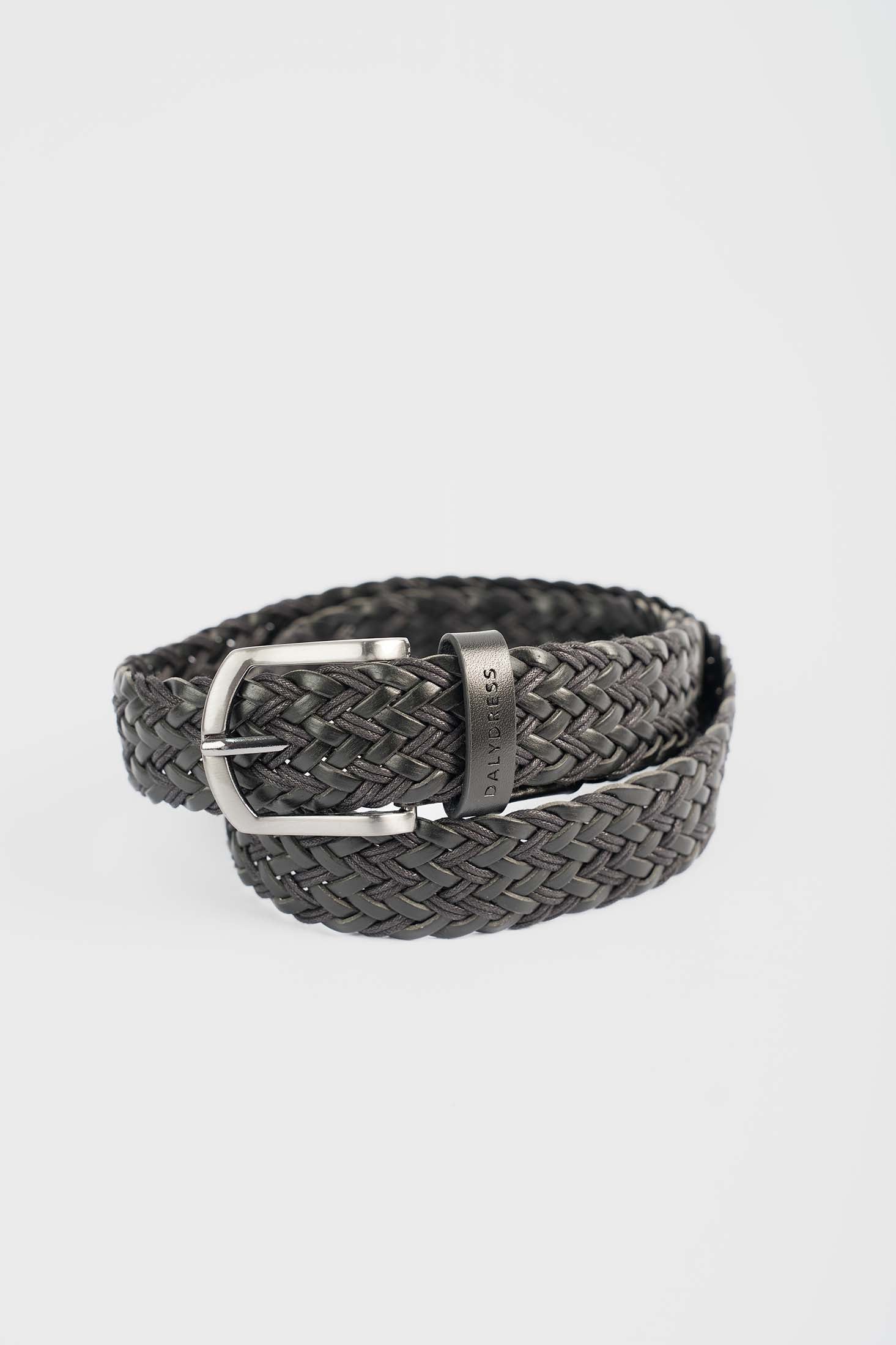 Woven Multi-Material Casual Belt