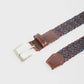 Woven Two-Tone Casual Belt