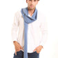 Elegant Soft Plain Scarf Dusty Blue