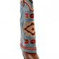 Western Patterned PU & Textile Boots