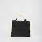 Fur Trim Elevated Top-Handle Bag