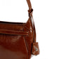 Sleek Minimalist Textured Shoulder-Bag