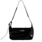 Sleek Minimalist Textured Shoulder-Bag