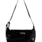 Sleek Minimalist Textured Shoulder-Bag