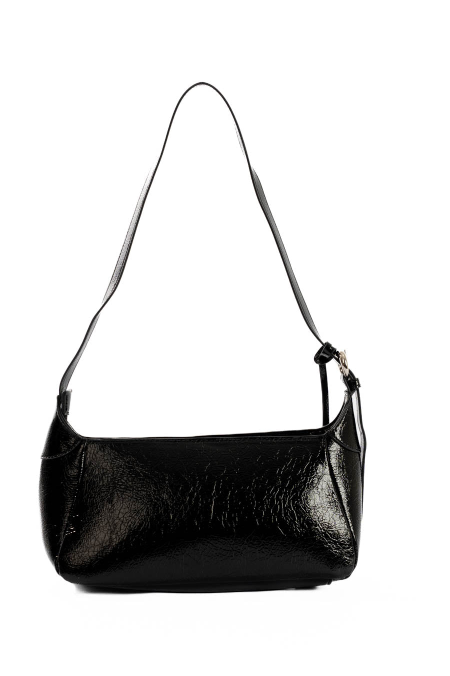 Sleek Minimalist Textured Shoulder-Bag