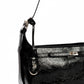 Sleek Minimalist Textured Shoulder-Bag