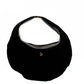 Suede Crescent-Shaped Handbag