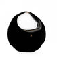 Suede Crescent-Shaped Handbag