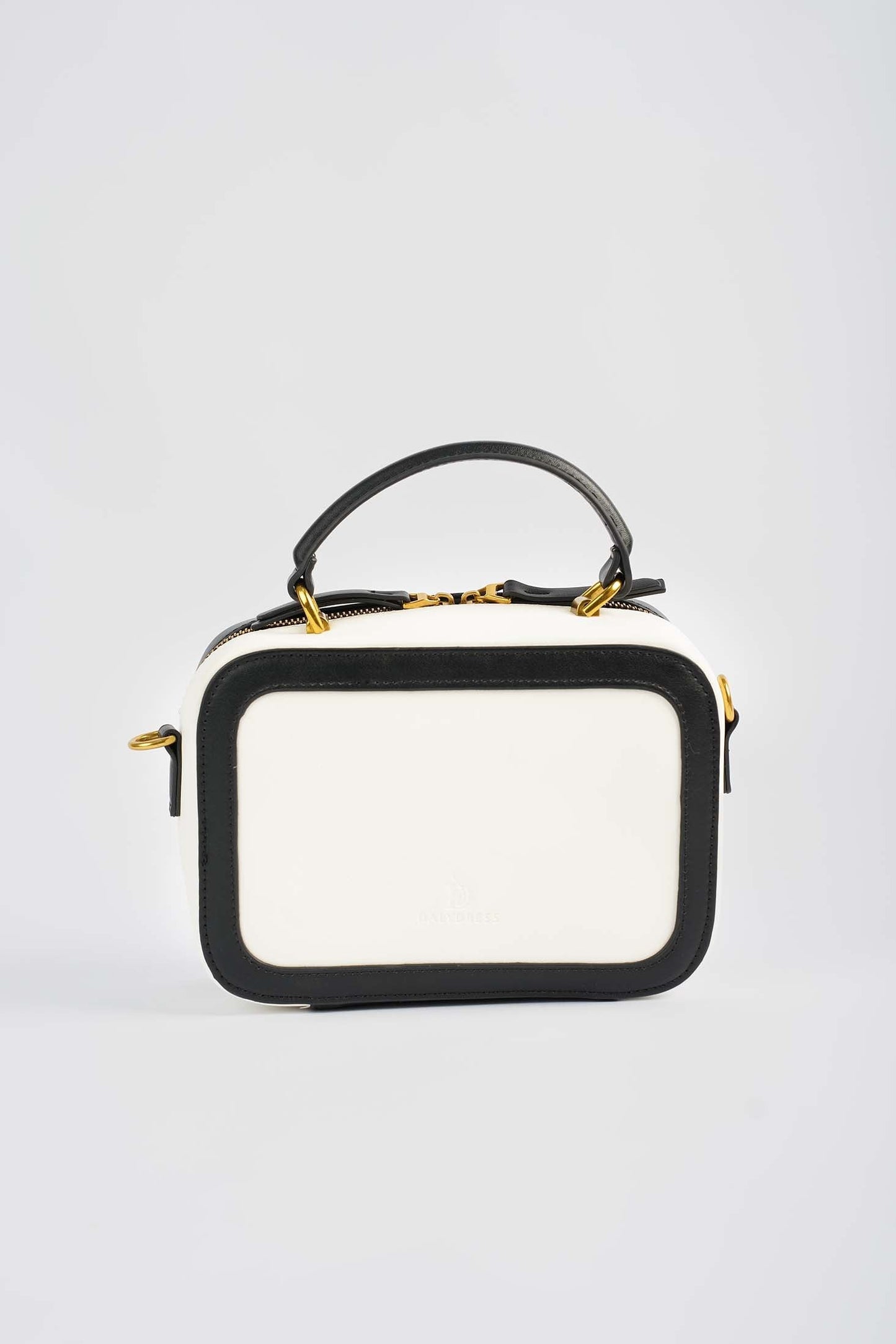 Casual Dual-Tone Comic Crossbody Bag