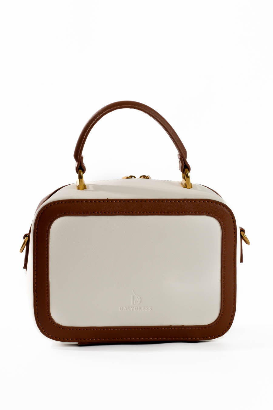 Casual Dual-Tone Comic Crossbody Bag