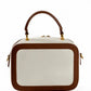 Casual Dual-Tone Comic Crossbody Bag