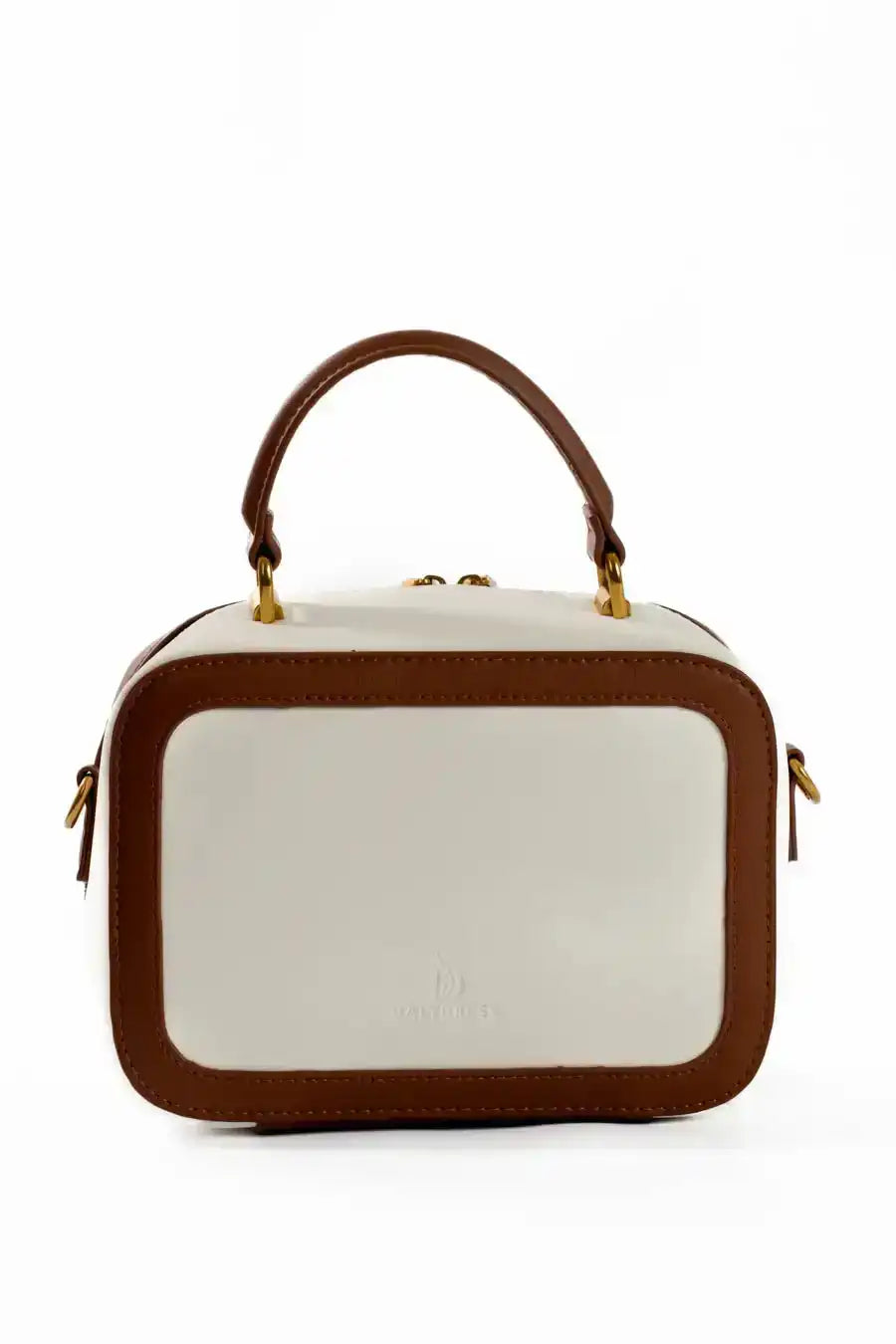 Casual Dual-Tone Comic Crossbody Bag