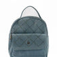 Canvas & PU Mini Backpack
