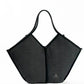 Modern Leather Trimmed Shoulder-Bag