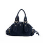 Corduroy Buckled Handle Casual Handbag
