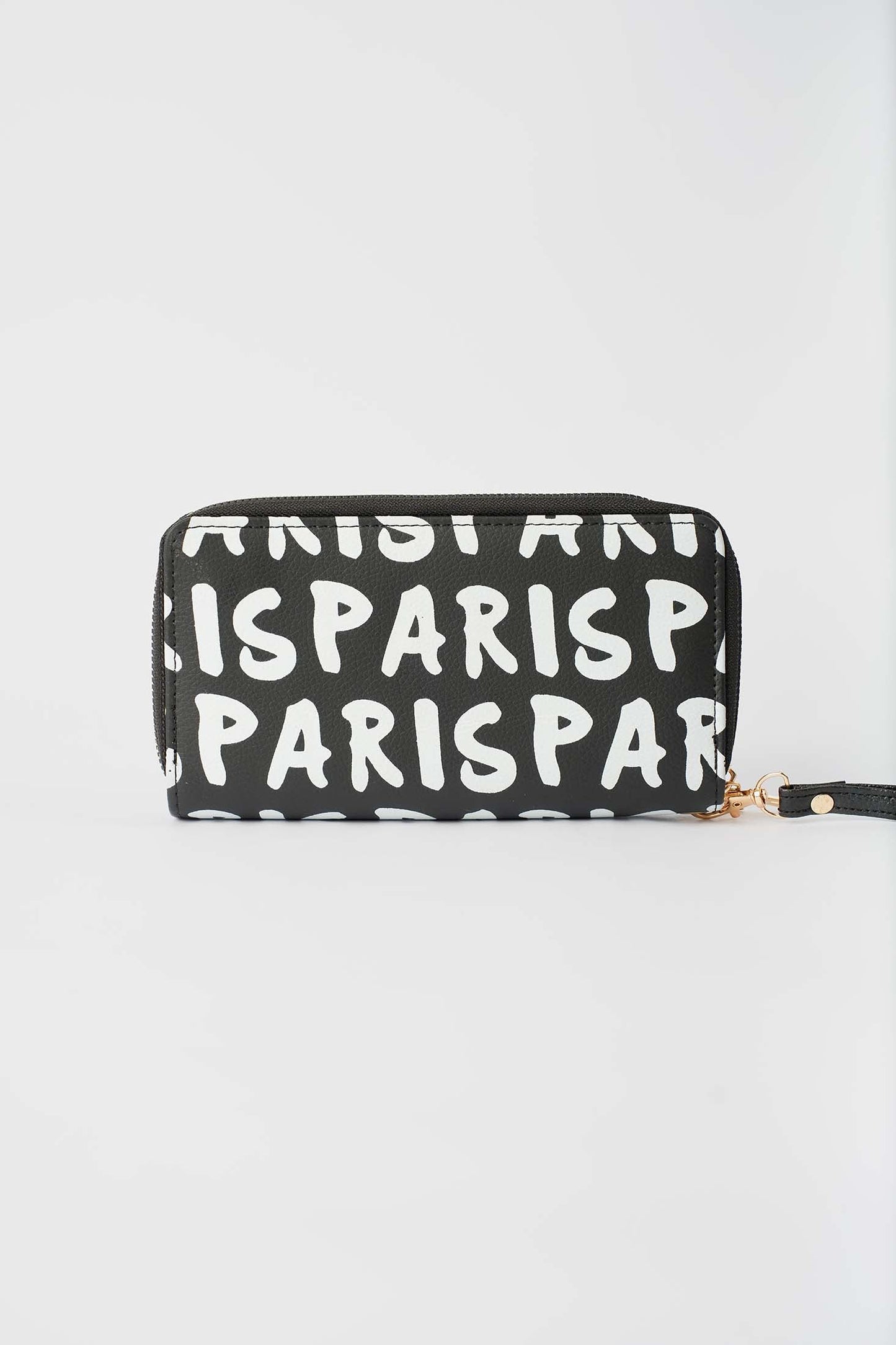 Patterned Zip Essentials Wallet