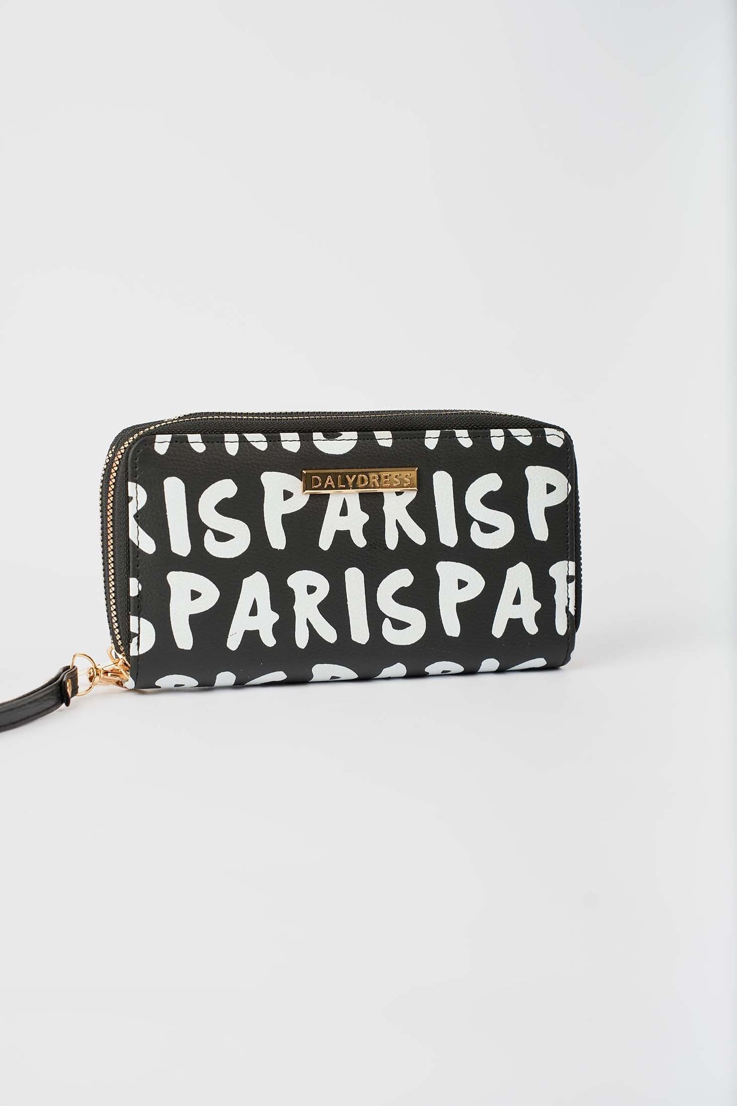Patterned Zip Essentials Wallet