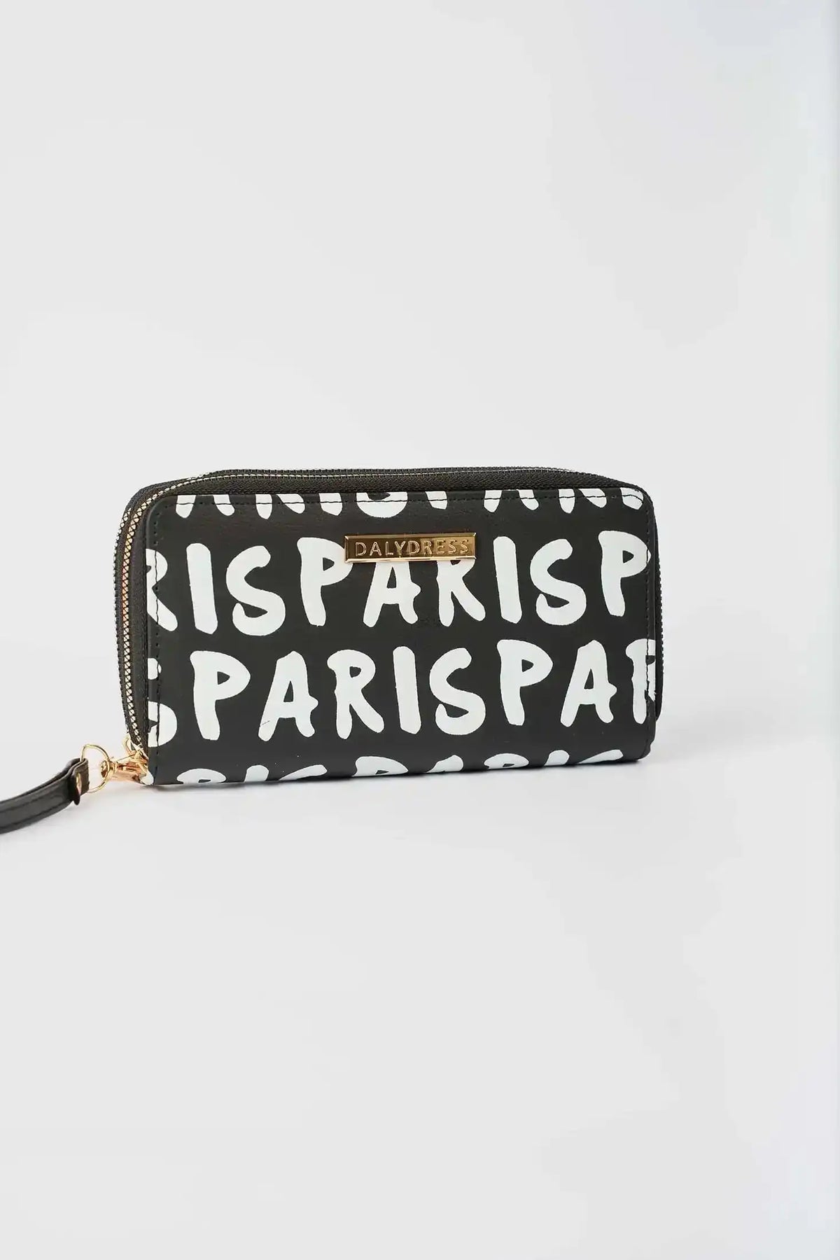 Patterned Zip Essentials Wallet