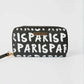 Patterned Zip Essentials Wallet