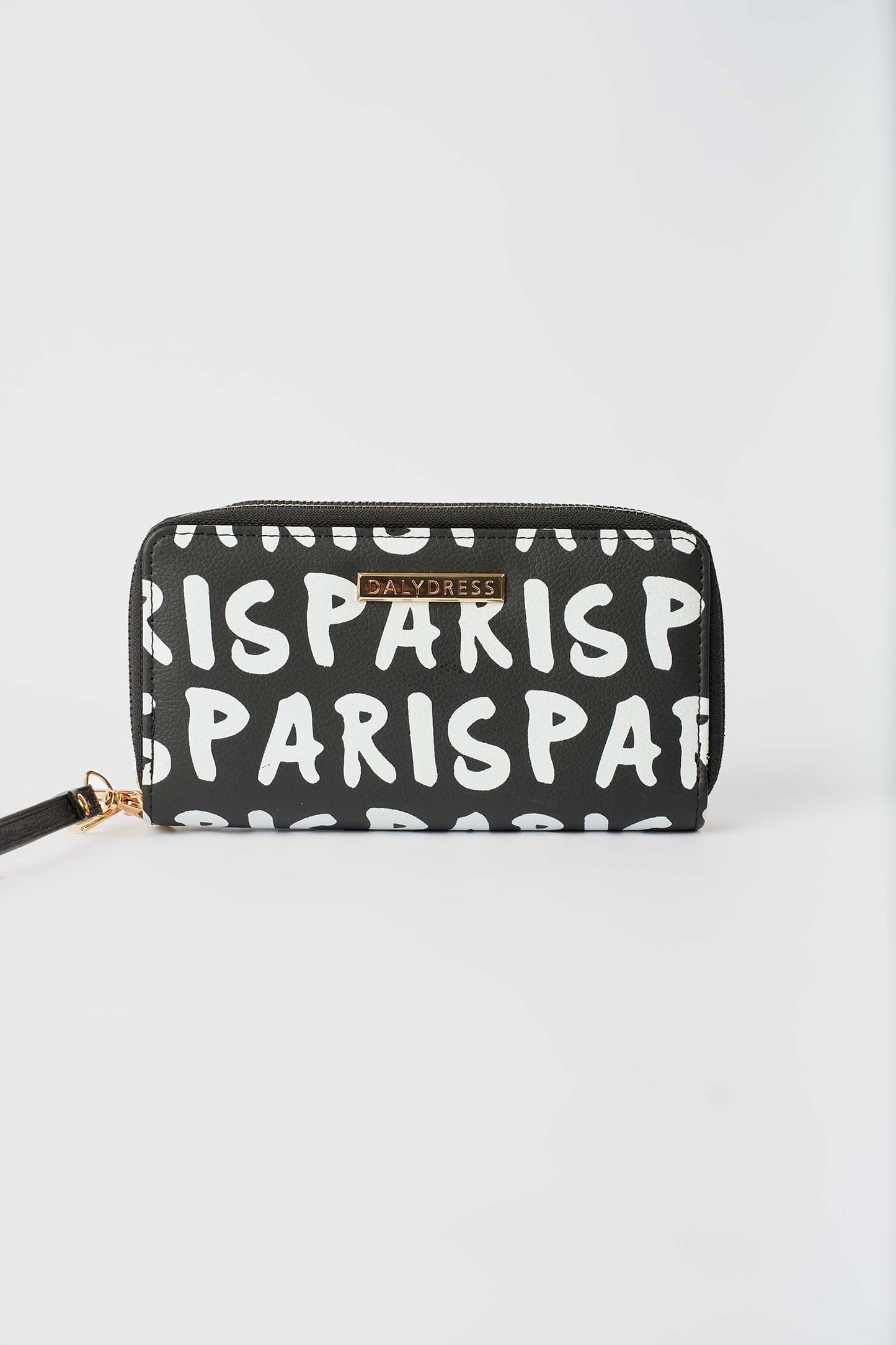 Patterned Zip Essentials Wallet