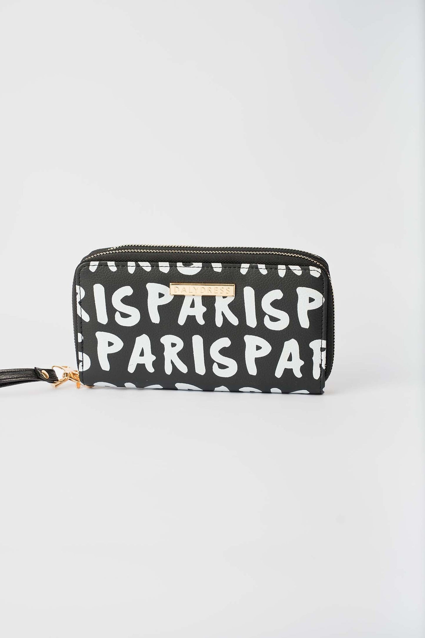 Patterned Zip Essentials Wallet