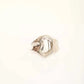 Abstract Metallic Cuff Bracelet