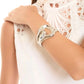 Abstract Metallic Cuff Bracelet